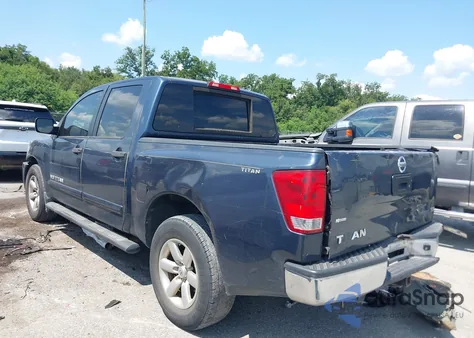 2015 Nissan Titan Sv из США, поврежденный, VIN 1N6BA0EK6FN511298